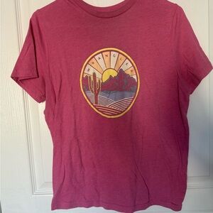 Wrangler Pink Graphic Tee - Short Sleeve